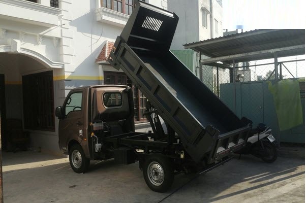 Đánh giá  xe ben TaTa 990kg nhập khẩu Ấn Độ(2)
