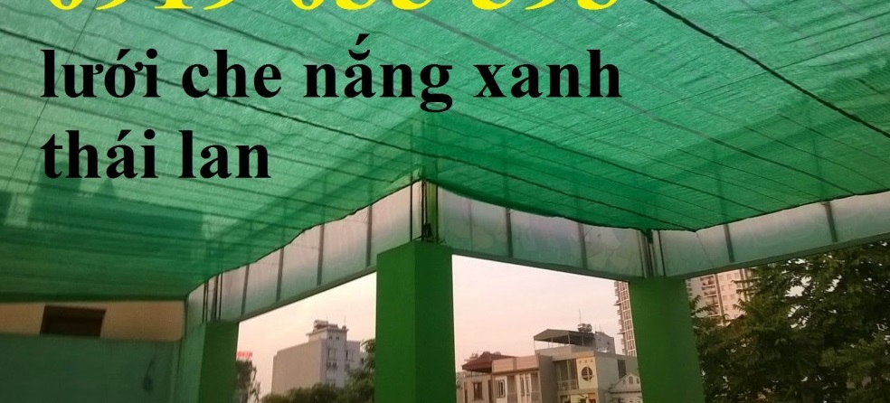 Lưới che nắng thái lan chất lượng lưới che nắng sân vườn,sân trường,sân bóng lưới che nắng bãi xe hồ bơi(2)