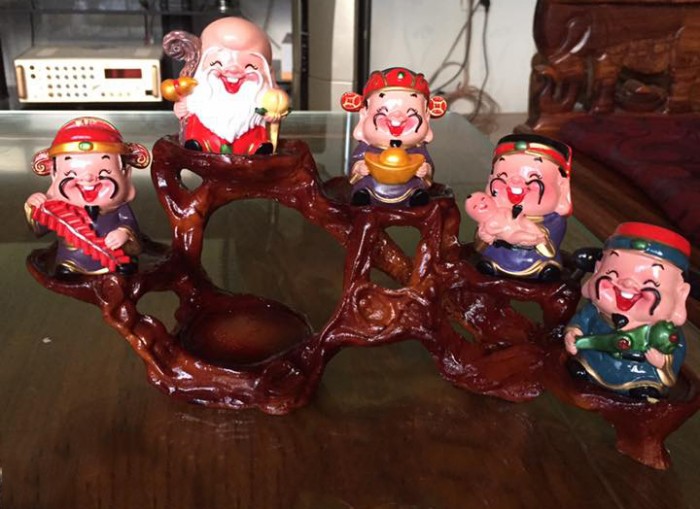 Ý nghĩa bộ tượng 5 ông thần tài