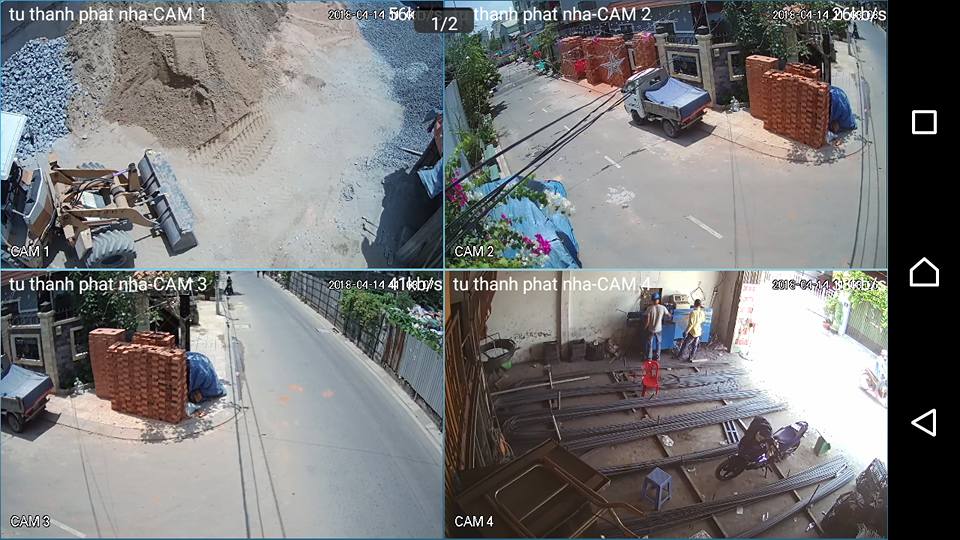  Hình ảnh thực tế lắp đặt trọn bộ camera quan sát tại Bình Dương