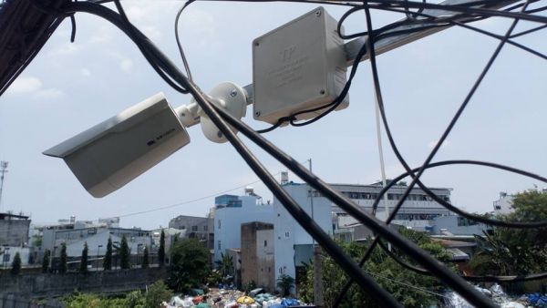Lắp camera quan sát khu phố 