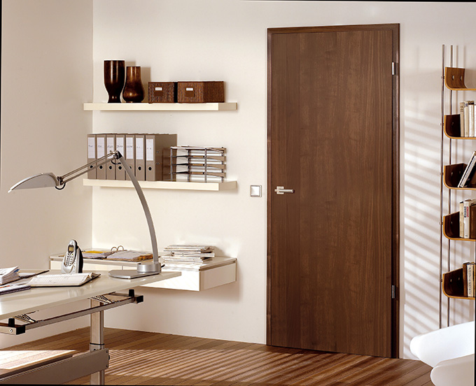 Mẫu cửa gỗ hdf veneer đẹp