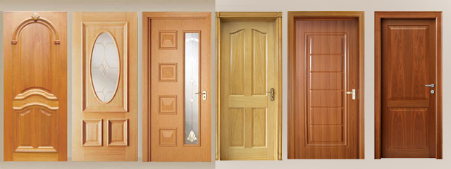 Mẫu cửa gỗ hdf veneer đẹp