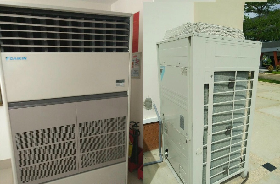 Máy lạnh tủ đứng Daikin loại công nghiệp thổi trực tiếp 