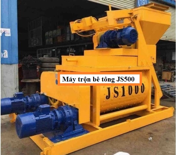 Thông số kỹ thuật máy trộn bê tông JS500 
