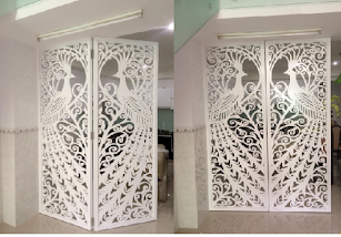 Đổi mới phòng khách bằng vách ngăn cnc đẹp, tiện lợi(3)