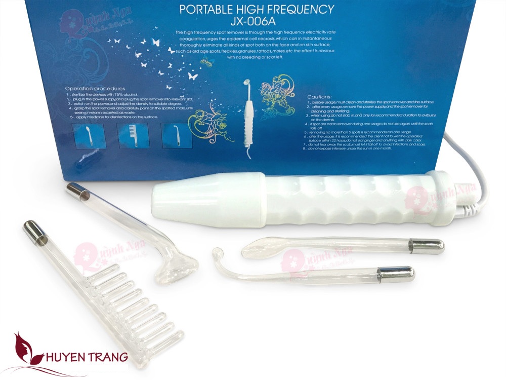Tiêu viêm trị mụn bằng máy điện tím cầm tay M110A và những điều không ai biết đến