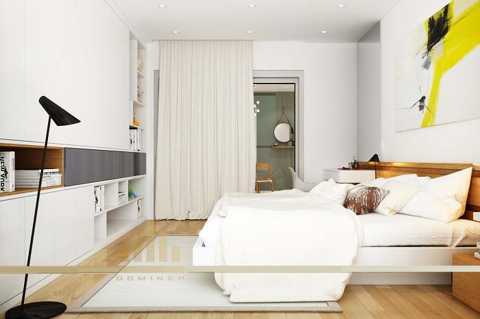 Thiết kế nội thất phòng ngủ 8m2 siêu đẹp và hiện đại