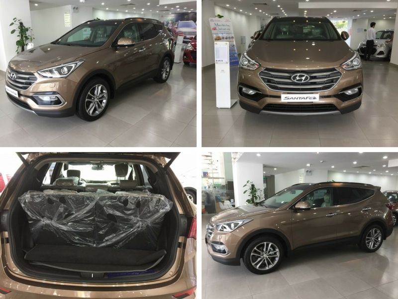 Đặc điểm xe Hyundai Santafe Full xăng dầu mới 100%